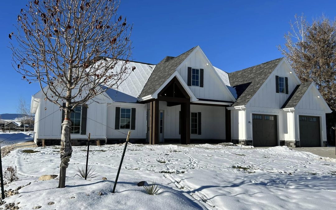 Powderhorn Golf Course exterior house picture. Sheridan, Wyoming home builder.